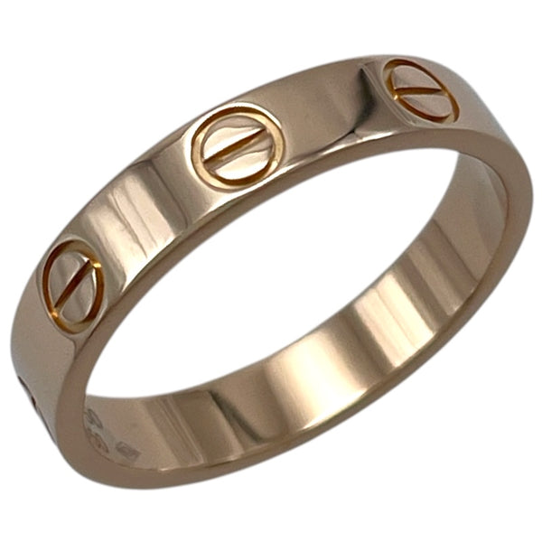 カルティエ Cartier ミニラブリング ピンクゴールド Au750 ジュエリー