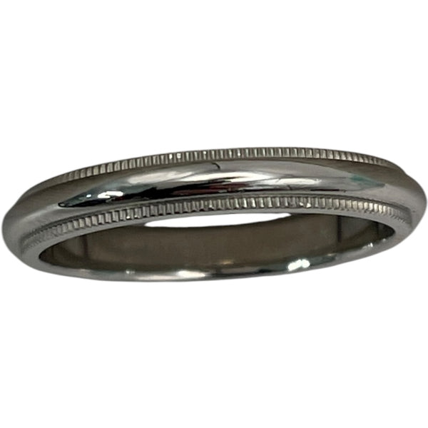 ティファニー TIFFANY＆CO ミルグレインリング プラチナ Pt950 ジュエリー