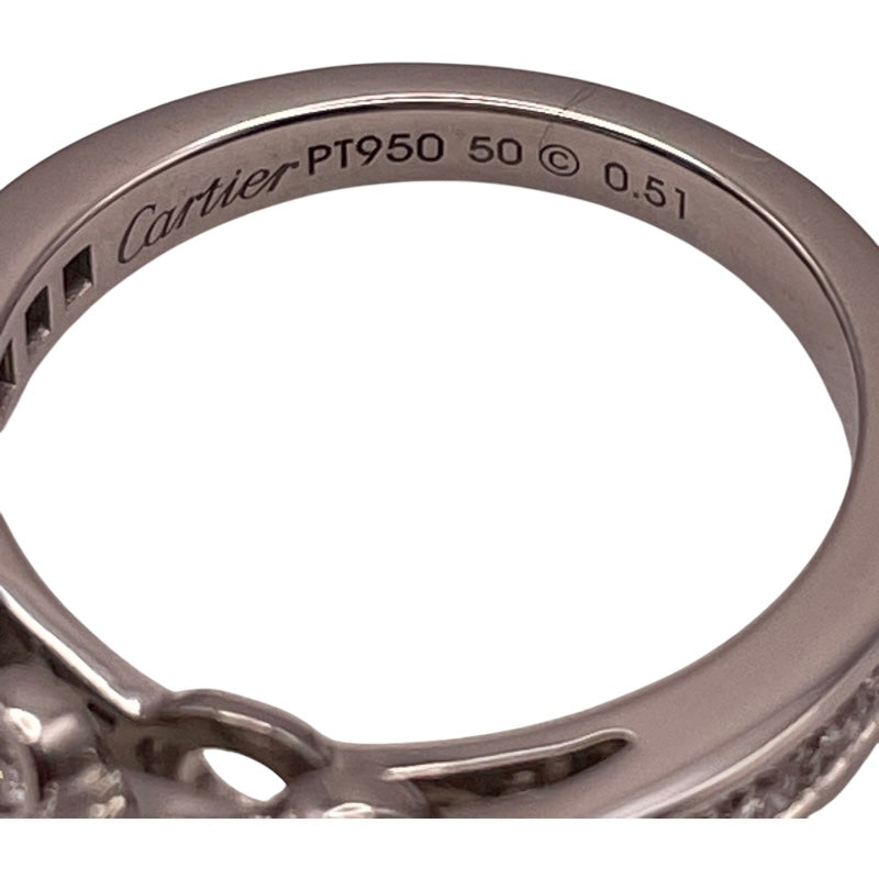 カルティエ Cartier バレリーナリング プラチナ Pt950 ジュエリー