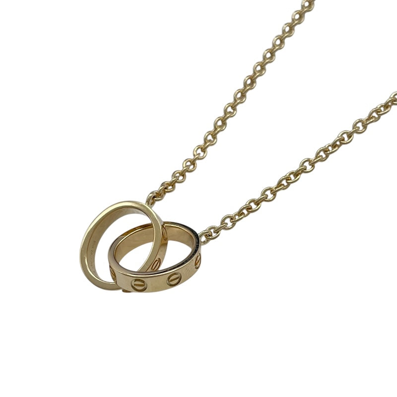 カルティエ Cartier ベビーラブネックレス ピンクゴールド Au750 ジュエリー