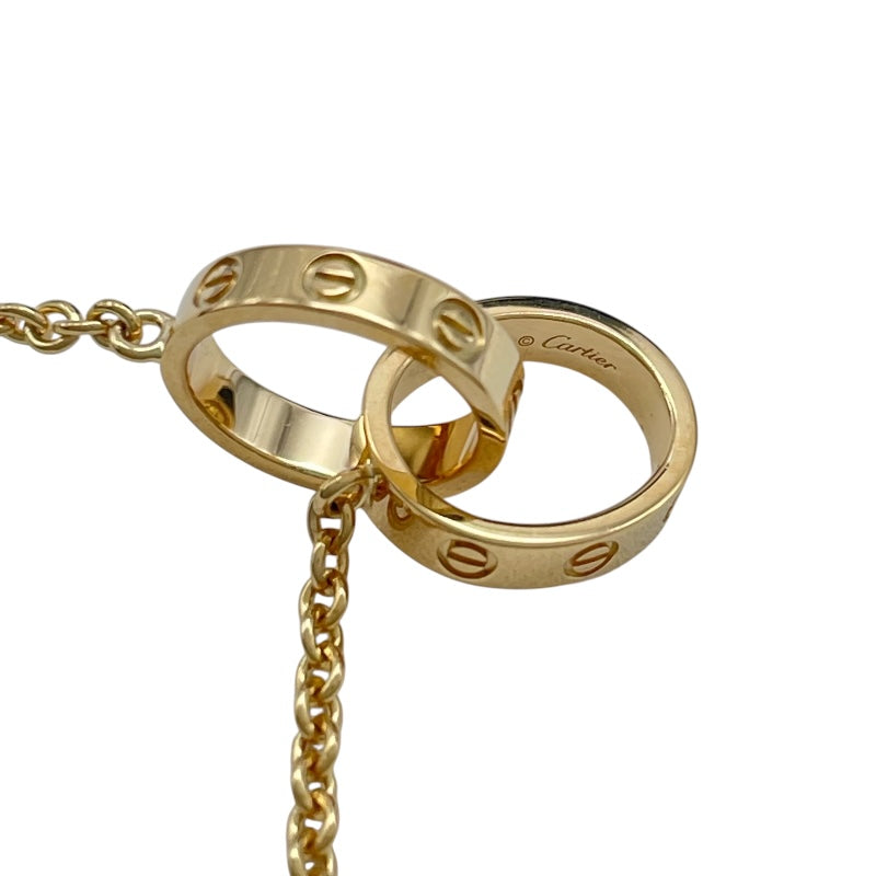 カルティエ Cartier ベビーラブネックレス ピンクゴールド Au750 ジュエリー