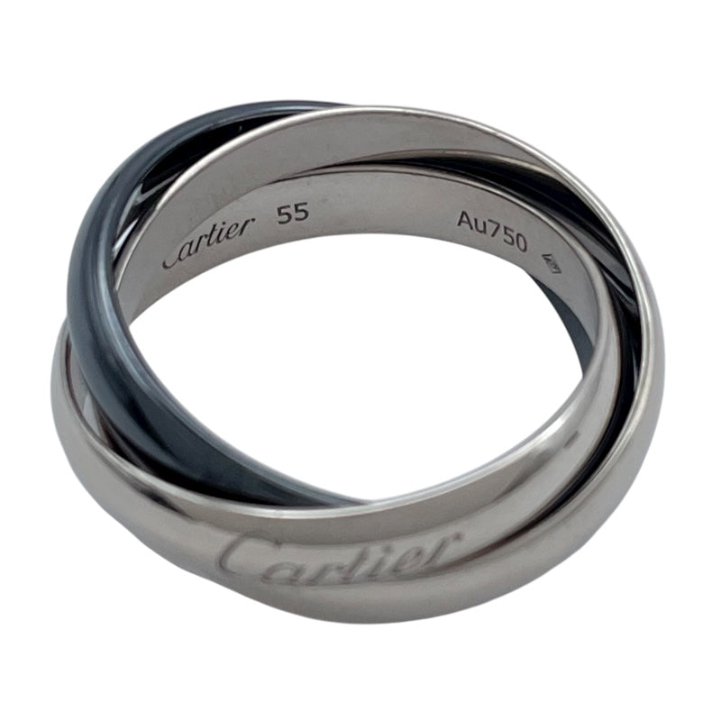 カルティエ Cartier トリニティリング ホワイトゴールド Au750 ジュエリー
