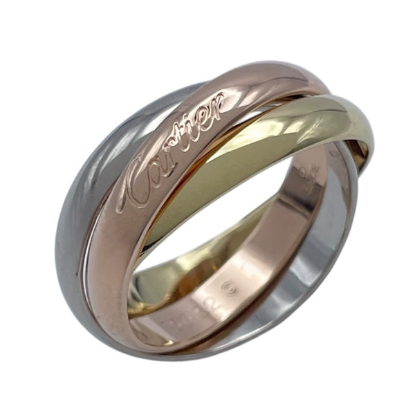 カルティエ Cartier トリニティリング ゴールドxピンクゴールドxホワイトゴールド 750 ジュエリー