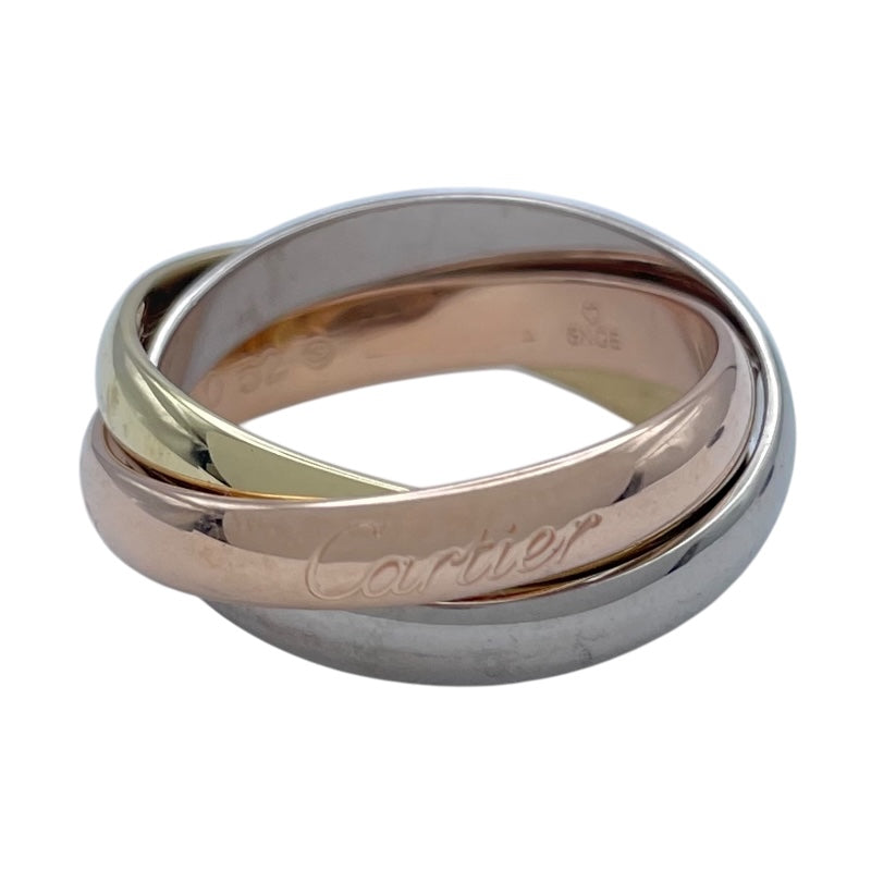 カルティエ Cartier トリニティリング ゴールドxピンクゴールドxホワイトゴールド 750 ジュエリー