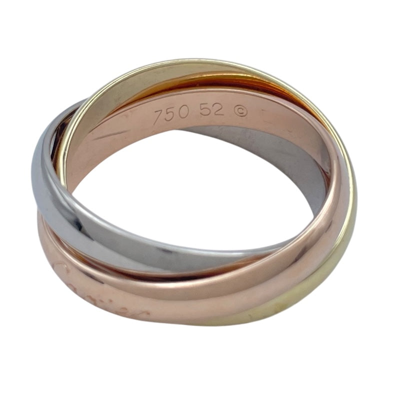 カルティエ Cartier トリニティリング ゴールドxピンクゴールドxホワイトゴールド 750 ジュエリー