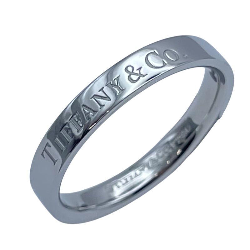 ティファニー TIFFANY＆CO フラットバンドリング プラチナ Pt950 ジュエリー