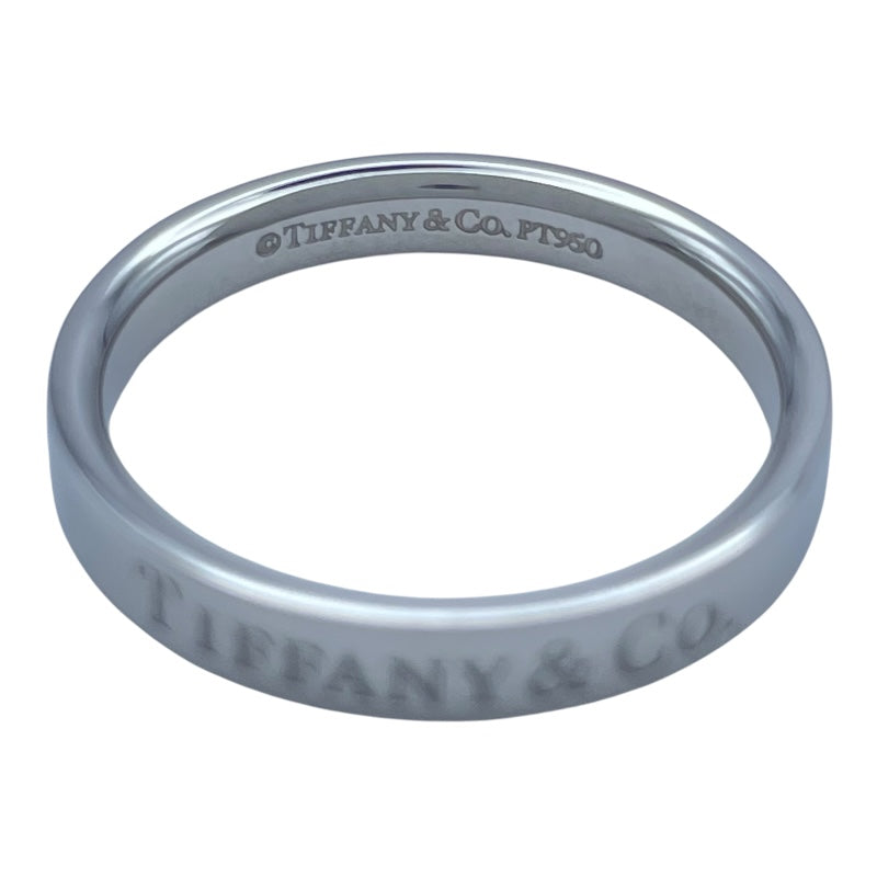 ティファニー TIFFANY＆CO フラットバンドリング プラチナ Pt950 ジュエリー