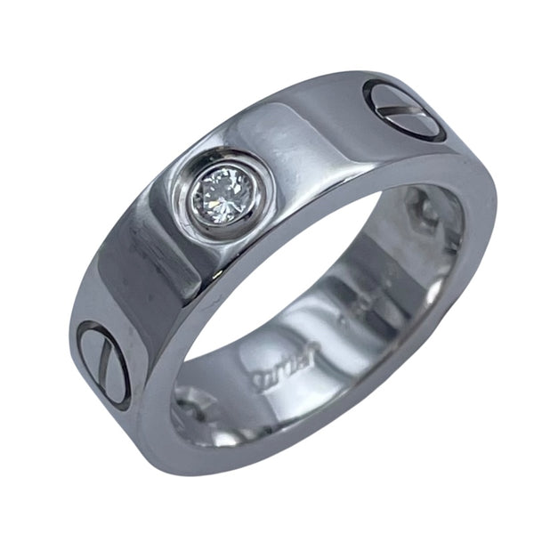 カルティエ Cartier ラブリング(3PD) ホワイトゴールド 750 ジュエリー