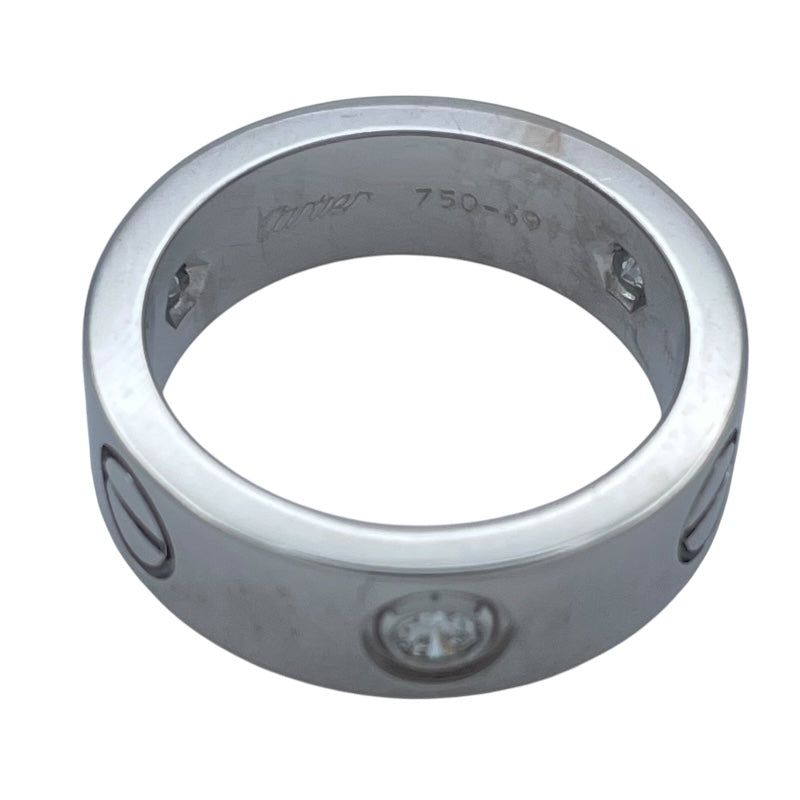 カルティエ Cartier ラブリング(3PD) ホワイトゴールド 750 ジュエリー