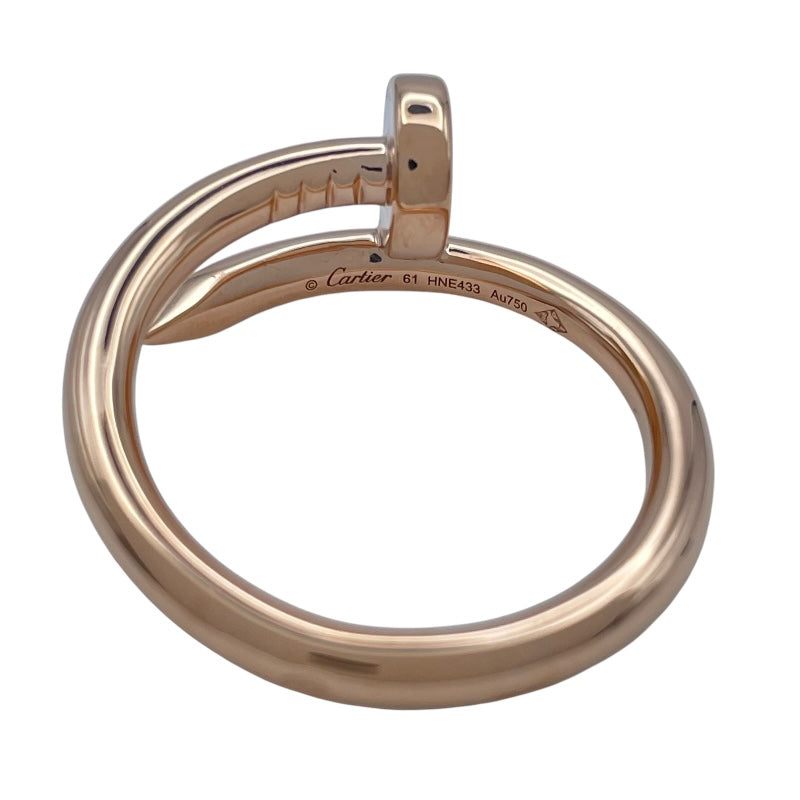 カルティエ Cartier ジュストアンクルリング ピンクゴールド Au750 ジュエリー