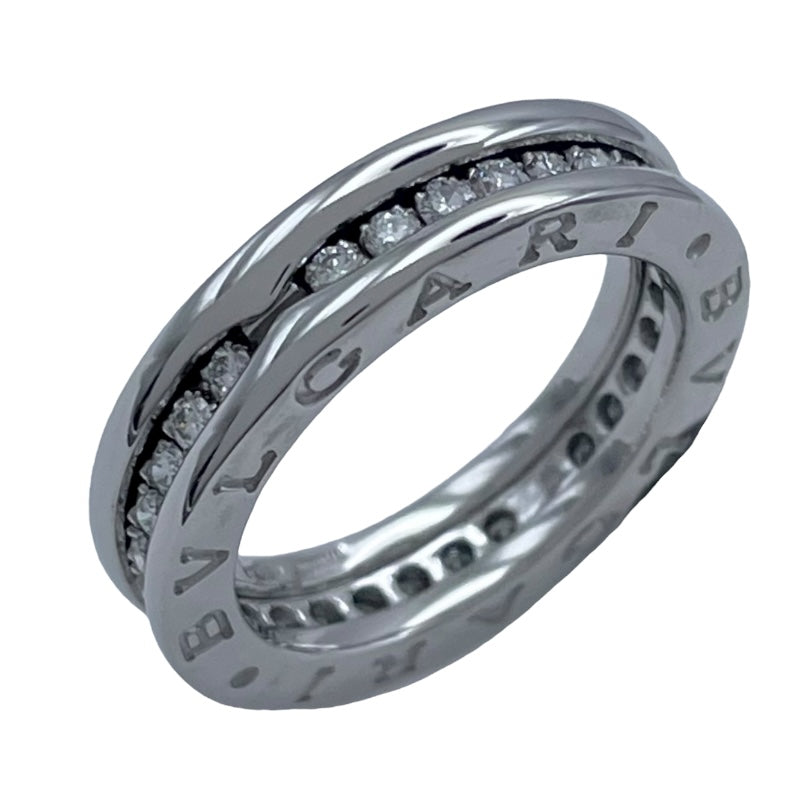 ブルガリ BVLGARI ビーゼロワンリング1バンド(XS) ホワイトゴールド 750 ジュエリー