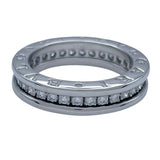 ブルガリ BVLGARI ビーゼロワンリング1バンド(XS) ホワイトゴールド 750 ジュエリー