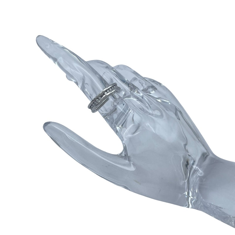 ブルガリ BVLGARI ビーゼロワンリング1バンド(XS) ホワイトゴールド 750 ジュエリー