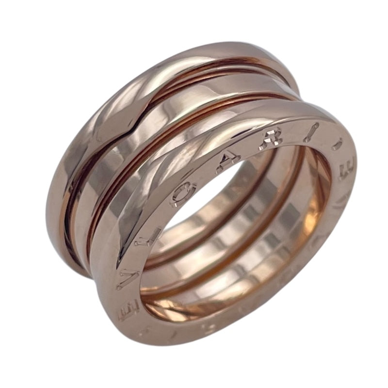 ブルガリ BVLGARI ビーゼロワンリング3バンド(S) ピンクゴールド 750 ジュエリー