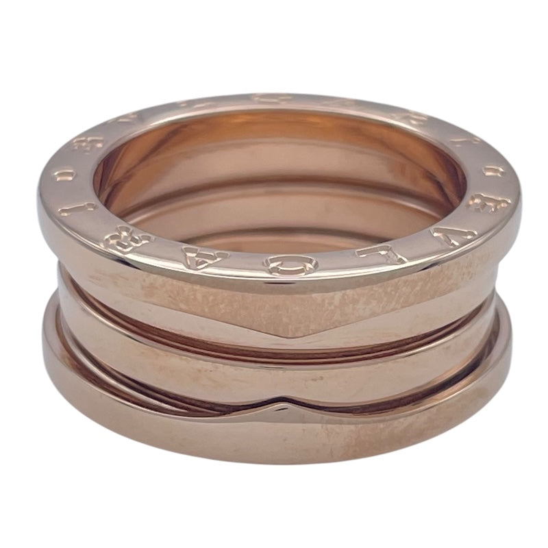 ブルガリ BVLGARI ビーゼロワンリング3バンド(S) ピンクゴールド 750 ジュエリー