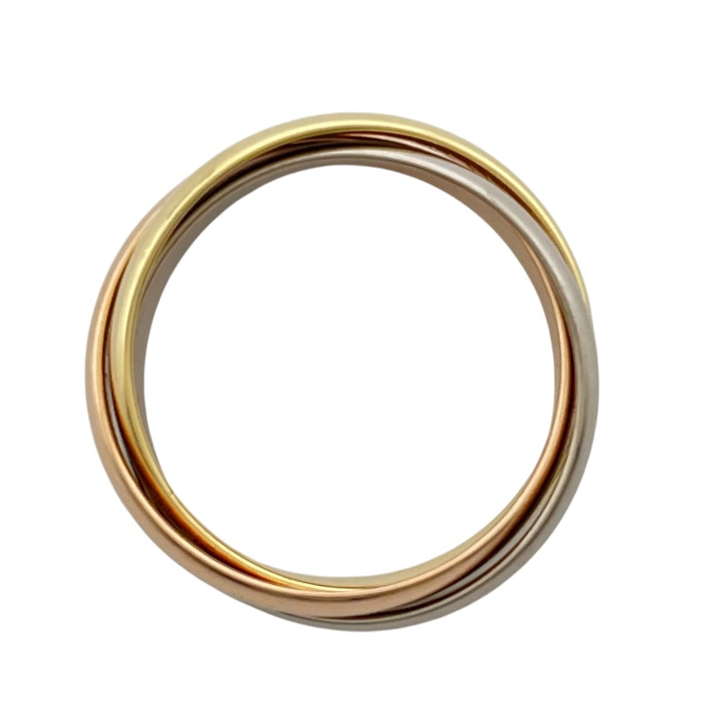 カルティエ Cartier トリニティリング ゴールドxピンクゴールドxホワイトゴールド Au750 ジュエリー