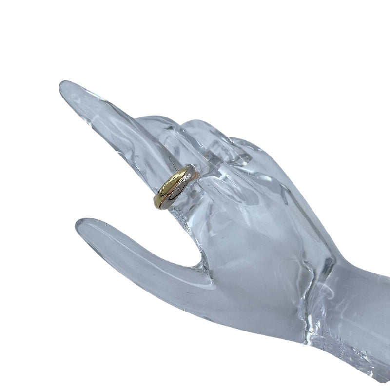 カルティエ Cartier トリニティリング ゴールドxピンクゴールドxホワイトゴールド Au750 ジュエリー