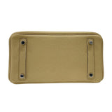 エルメス HERMES バーキン25 K刻 トレンチ シルバー金具 トゴ レディース ハンドバッグ