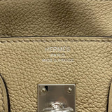 エルメス HERMES バーキン25 K刻 トレンチ シルバー金具 トゴ レディース ハンドバッグ