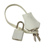 エルメス HERMES バーキン30 □L刻 ホワイト シルバー金具 トゴ レディース ハンドバッグ