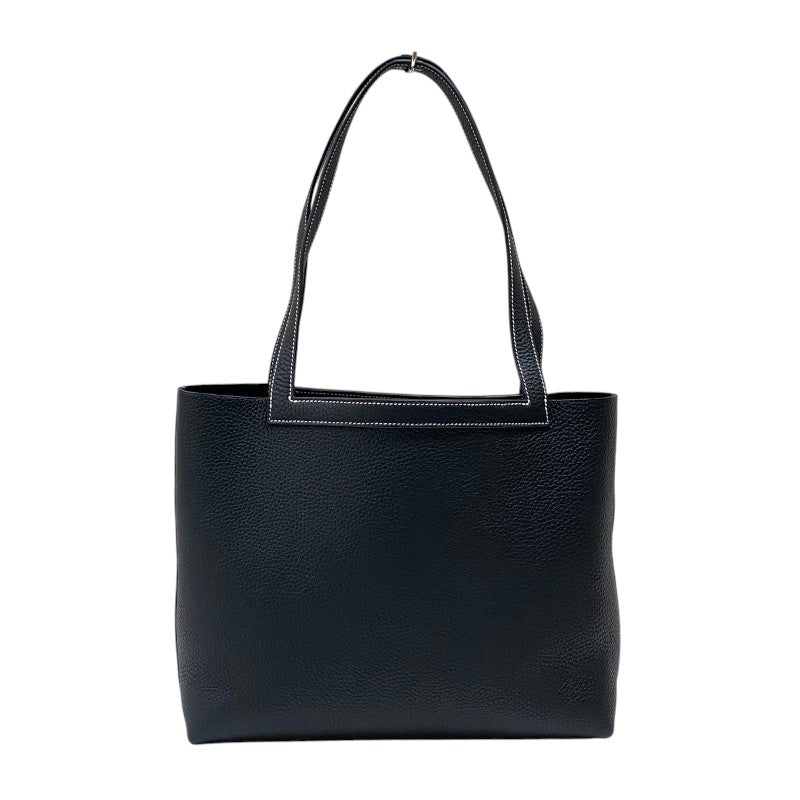 エルメス HERMES カバセリエ31 W刻 ブラック トリヨンクレマンス レディース トートバッグ