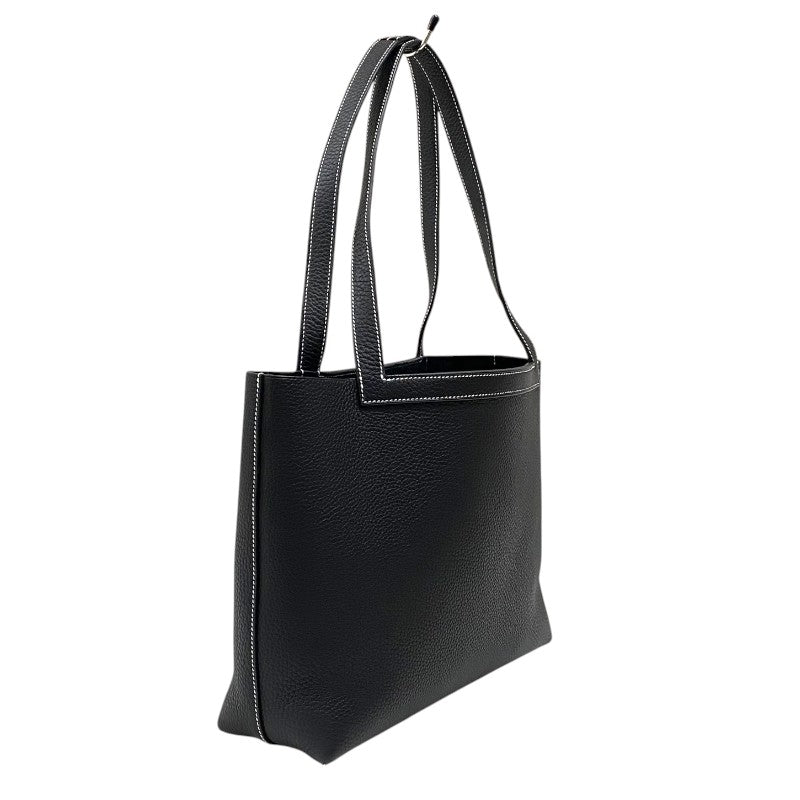 エルメス HERMES カバセリエ31 W刻 ブラック トリヨンクレマンス レディース トートバッグ