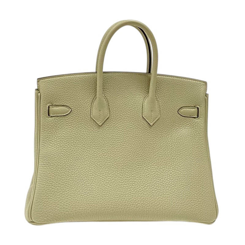 エルメス HERMES バーキン25 Z刻 セージ シルバー金具 トゴ レディース ハンドバッグ