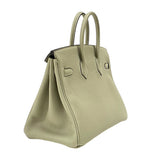 エルメス HERMES バーキン25 Z刻 セージ シルバー金具 トゴ レディース ハンドバッグ