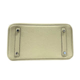 エルメス HERMES バーキン25 Z刻 セージ シルバー金具 トゴ レディース ハンドバッグ