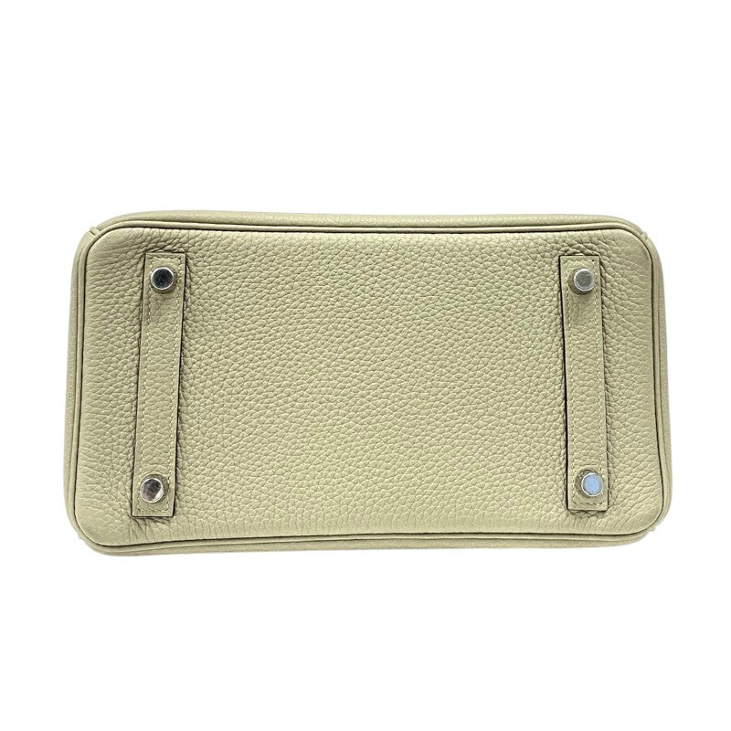 エルメス HERMES バーキン25 Z刻 セージ シルバー金具 トゴ レディース ハンドバッグ