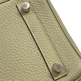 エルメス HERMES バーキン25 Z刻 セージ シルバー金具 トゴ レディース ハンドバッグ