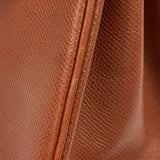 エルメス HERMES バーキン25 □M刻 シエンヌ シルバー金具 エプソン レディース ハンドバッグ