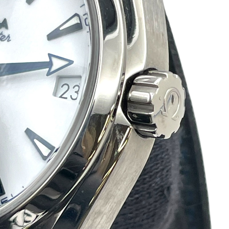 オメガ OMEGA シーマスター アクアテラ マスターコーアクシャル グッドプラネット 231.92.39.21.04.001 ホワイト チタン 自動巻き メンズ 腕時計