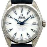 オメガ OMEGA シーマスター アクアテラ マスターコーアクシャル グッドプラネット 231.92.39.21.04.001 ホワイト チタン 自動巻き メンズ 腕時計