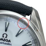オメガ OMEGA シーマスター アクアテラ マスターコーアクシャル グッドプラネット 231.92.39.21.04.001 ホワイト チタン 自動巻き メンズ 腕時計