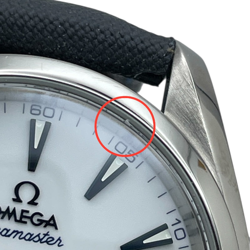 オメガ OMEGA シーマスター アクアテラ マスターコーアクシャル グッドプラネット 231.92.39.21.04.001 ホワイト チタン 自動巻き メンズ 腕時計