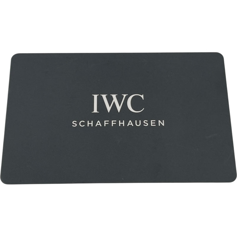 インターナショナルウォッチカンパニー IWC ポルトギーゼ クロノグラフ 150イヤーズ IW371601 ブルー SS メンズ 腕時計