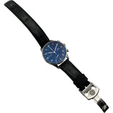 インターナショナルウォッチカンパニー IWC ポルトギーゼ クロノグラフ 150イヤーズ IW371601 ブルー SS メンズ 腕時計