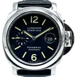 パネライ PANERAI ルミノールマリーナ PAM00104 ブラック SS 自動巻き メンズ 腕時計