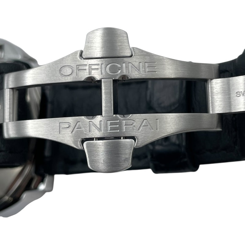 パネライ PANERAI ルミノールマリーナ PAM00104 ブラック SS 自動巻き メンズ 腕時計