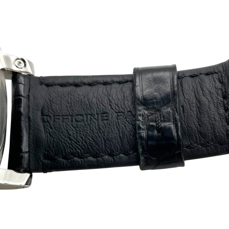 パネライ PANERAI ルミノールマリーナ PAM00104 ブラック SS 自動巻き メンズ 腕時計