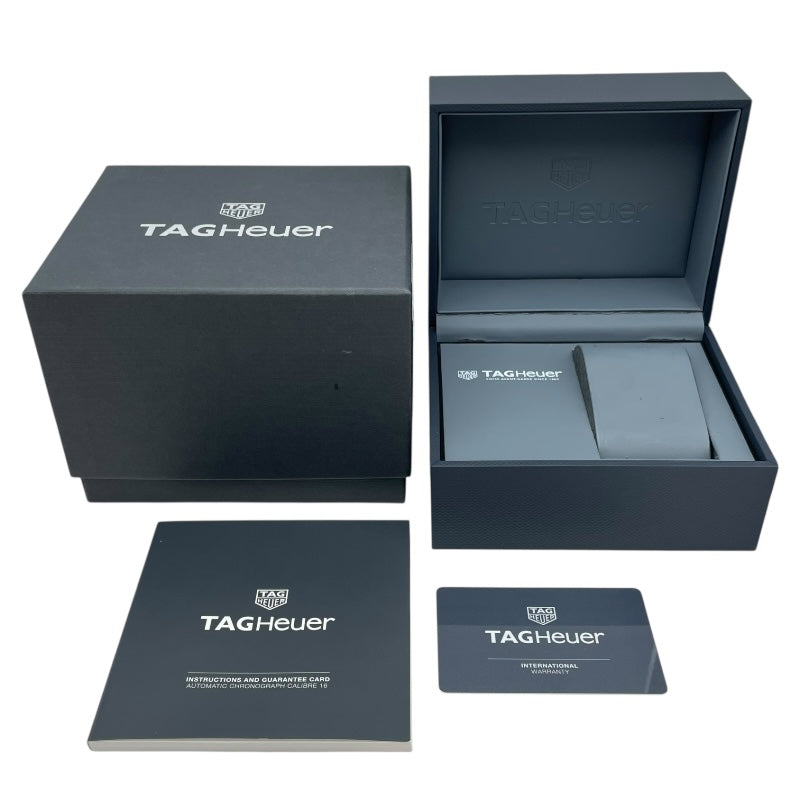 タグ・ホイヤー TAG HEUER カレラキャリバーホイヤー02　クロノグラフ CBG2A91.FT6173 ブラック カーボン メンズ 腕時計