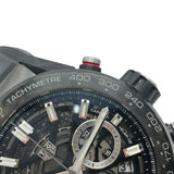 タグ・ホイヤー TAG HEUER カレラキャリバーホイヤー02　クロノグラフ CBG2A91.FT6173 ブラック カーボン メンズ 腕時計