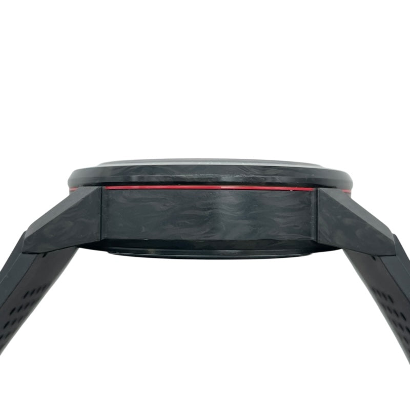 タグ・ホイヤー TAG HEUER カレラキャリバーホイヤー02　クロノグラフ CBG2A91.FT6173 ブラック カーボン メンズ 腕時計