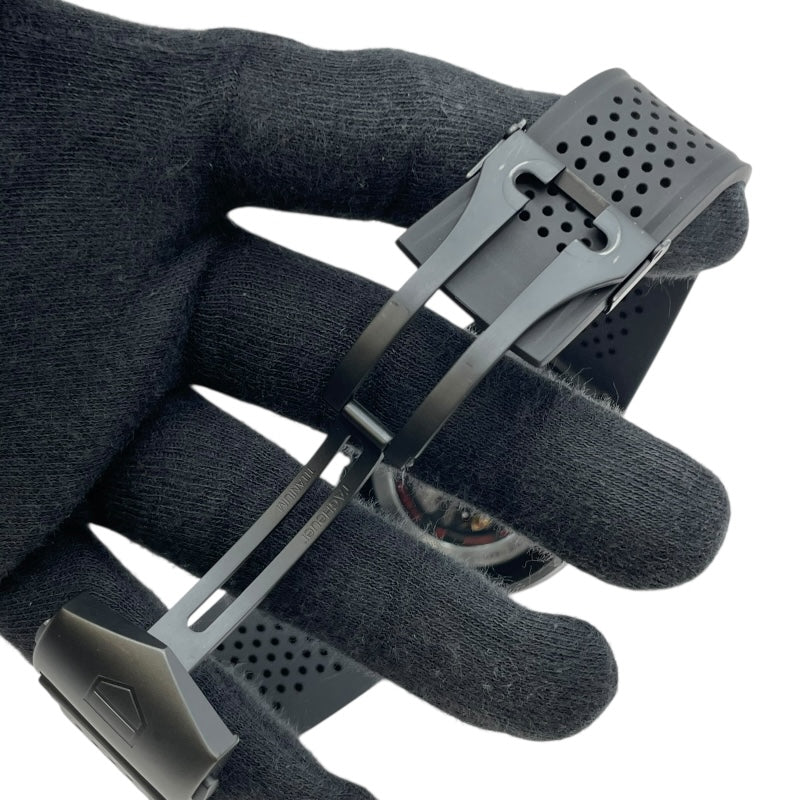 タグ・ホイヤー TAG HEUER カレラキャリバーホイヤー02　クロノグラフ CBG2A91.FT6173 ブラック カーボン メンズ 腕時計