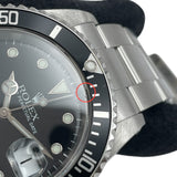 ロレックス ROLEX サブマリーナ― デイト U番 16610 ブラック SS 自動巻き メンズ 腕時計
