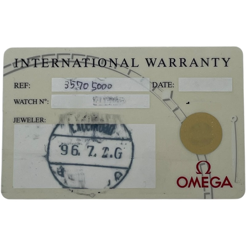 オメガ OMEGA スピードマスター ムーンウォッチ プロフェッショナ﻿ル 3570.50 ブラック SS 手巻き メンズ 腕時計