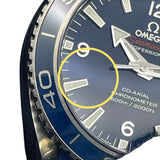 オメガ OMEGA シーマスター プラネットオーシャン 600M コーアクシャル 232.92.42.21.03.001 ネイビー チタン 自動巻き メンズ 腕時計