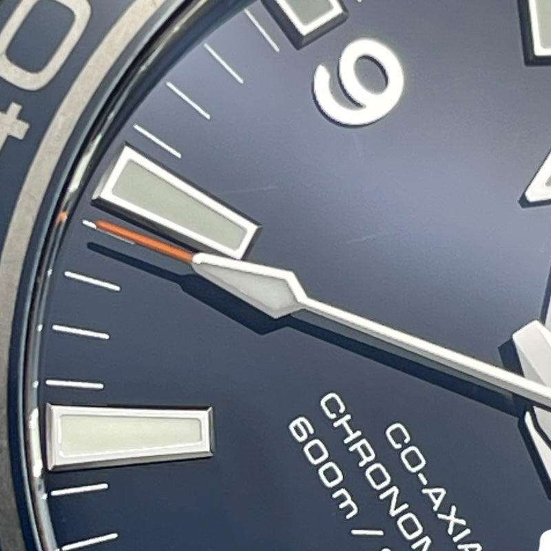 オメガ OMEGA シーマスター プラネットオーシャン 600M コーアクシャル 232.92.42.21.03.001 ネイビー チタン 自動巻き メンズ 腕時計