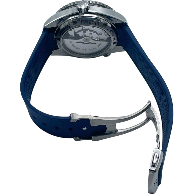 オメガ OMEGA シーマスター プラネットオーシャン 600M コーアクシャル 232.92.42.21.03.001 ネイビー チタン 自動巻き メンズ 腕時計